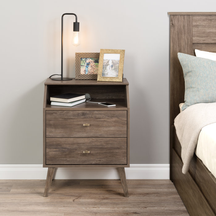 Mercury Row® Alyssa Nightstand & Reviews Wayfair